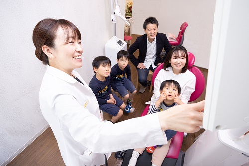 歯科治療や予防を通じて元気な津田沼っ子の成長をお手伝いします